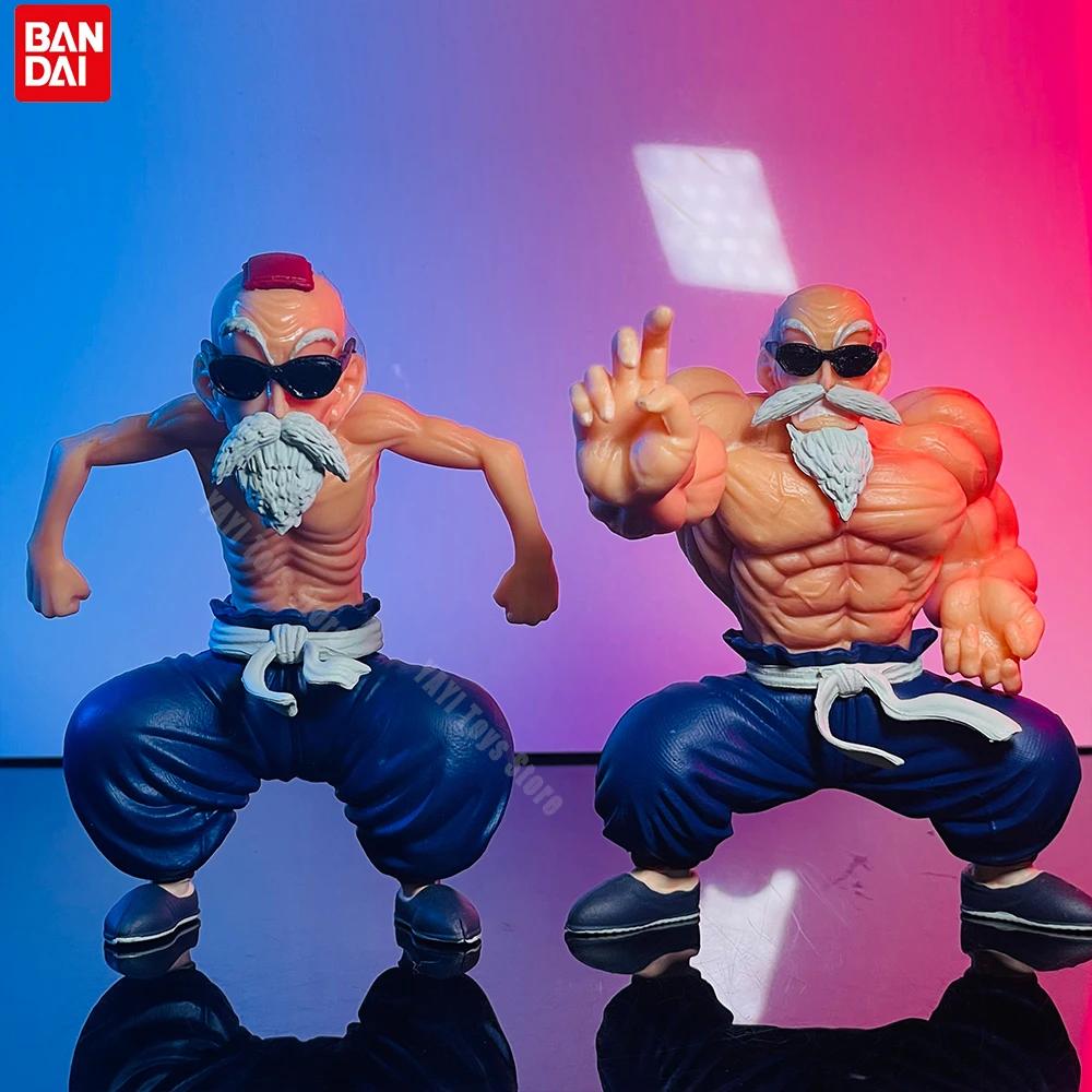 New Anime Dragon Ball Figure Master Roshi Action Figure Muscle Strengthening Form Toys Gifts PVC Model Collectible O